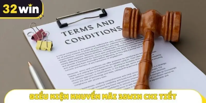 Điều kiện khuyến mãi 32WIN chi tiết